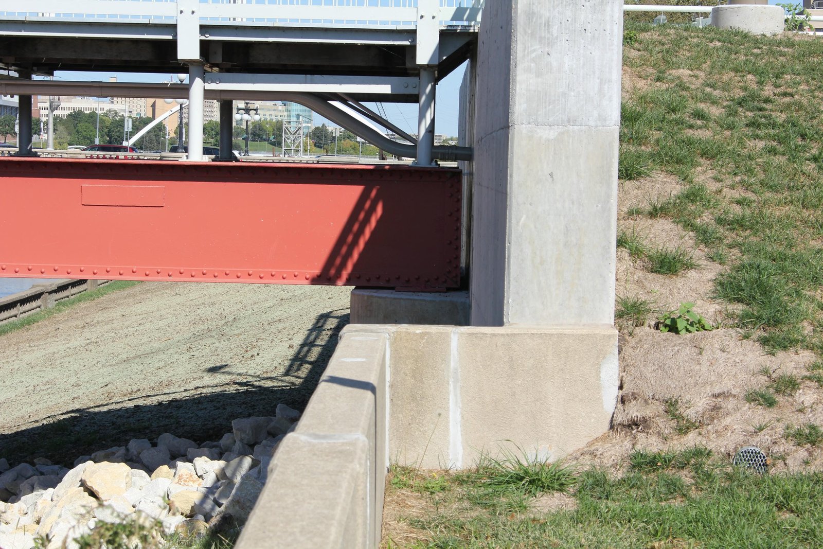 West abutment